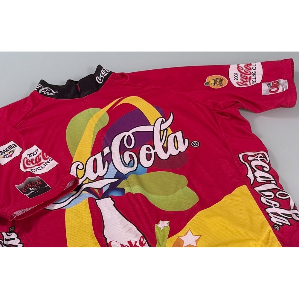 VOmax Multicolor 100% Polyester Mens Cycling Jersey Brand Logo - XXXL